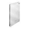 VEVOR Pet Door for Door with Lock and Magnetic Flap System Aluminum Frame Small
