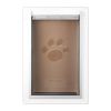 VEVOR Pet Door for Wall with Lock and 3 Magnetic Flap System Metal Frame Medium