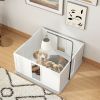 PawHut Whelping Box for Dogs, Newborn Puppy Supplies with Retractable Light Stand, Waterproof Pee Pad