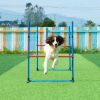 VEVOR Dog Agility Training Equipment 7 PCS Set Upgrade w/ Hurdles 2 Tunnels Ring